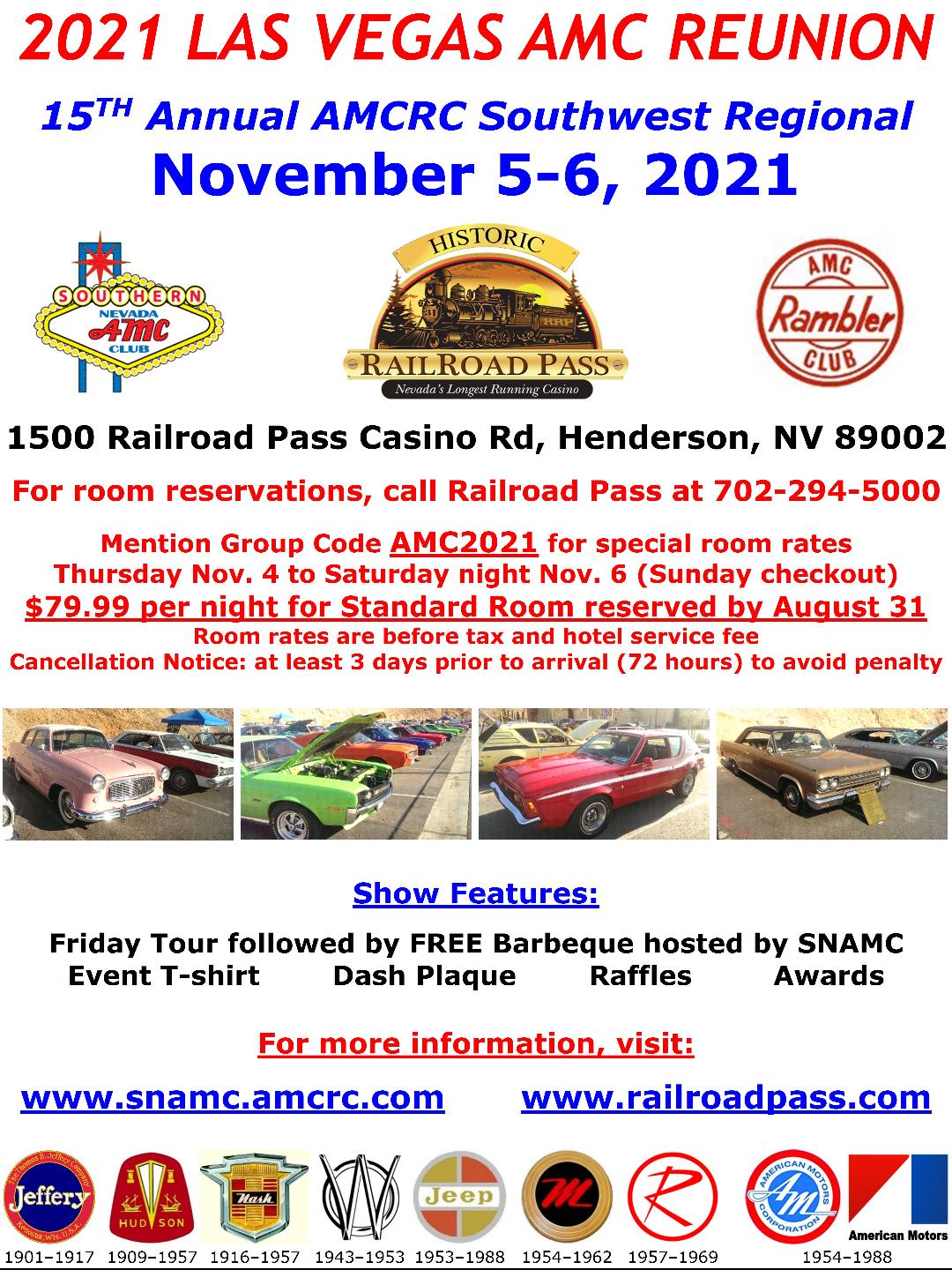 Railroad Pass Hotel Casino Henderson Nevada vintage brochure ^ 
